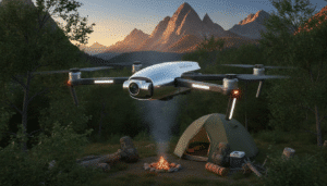 Die beste Drohne für Camping und Reisen