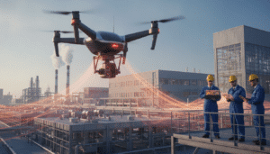 Thermografie mit Drohnen in der Industrie