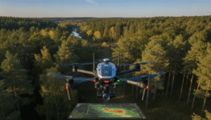 Waldflächen mit Drohnen überwachen