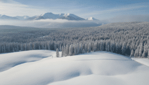 Winterlandschaften mit der Drohne fotografieren